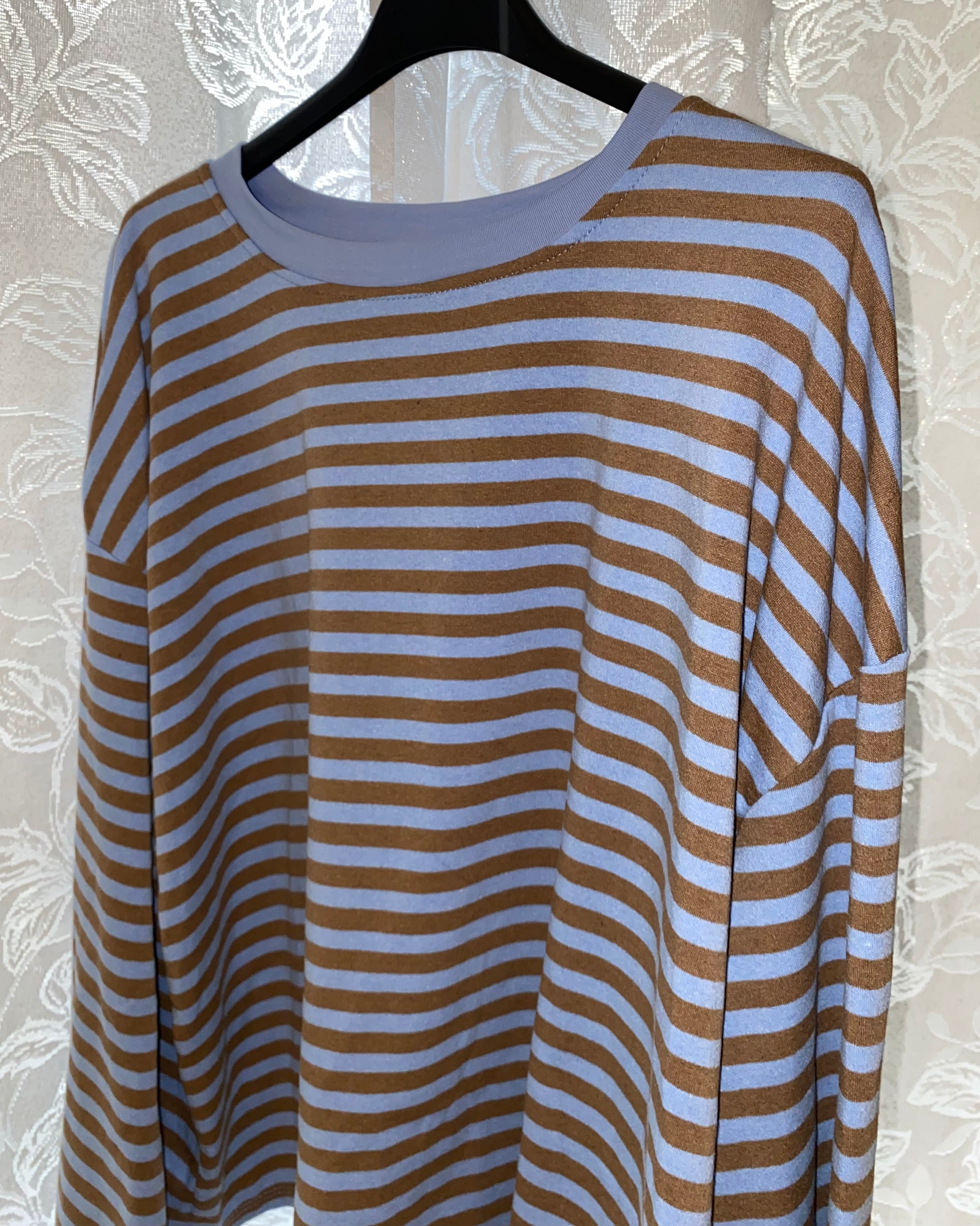 Shirt Starlet Azzurra/Cammello