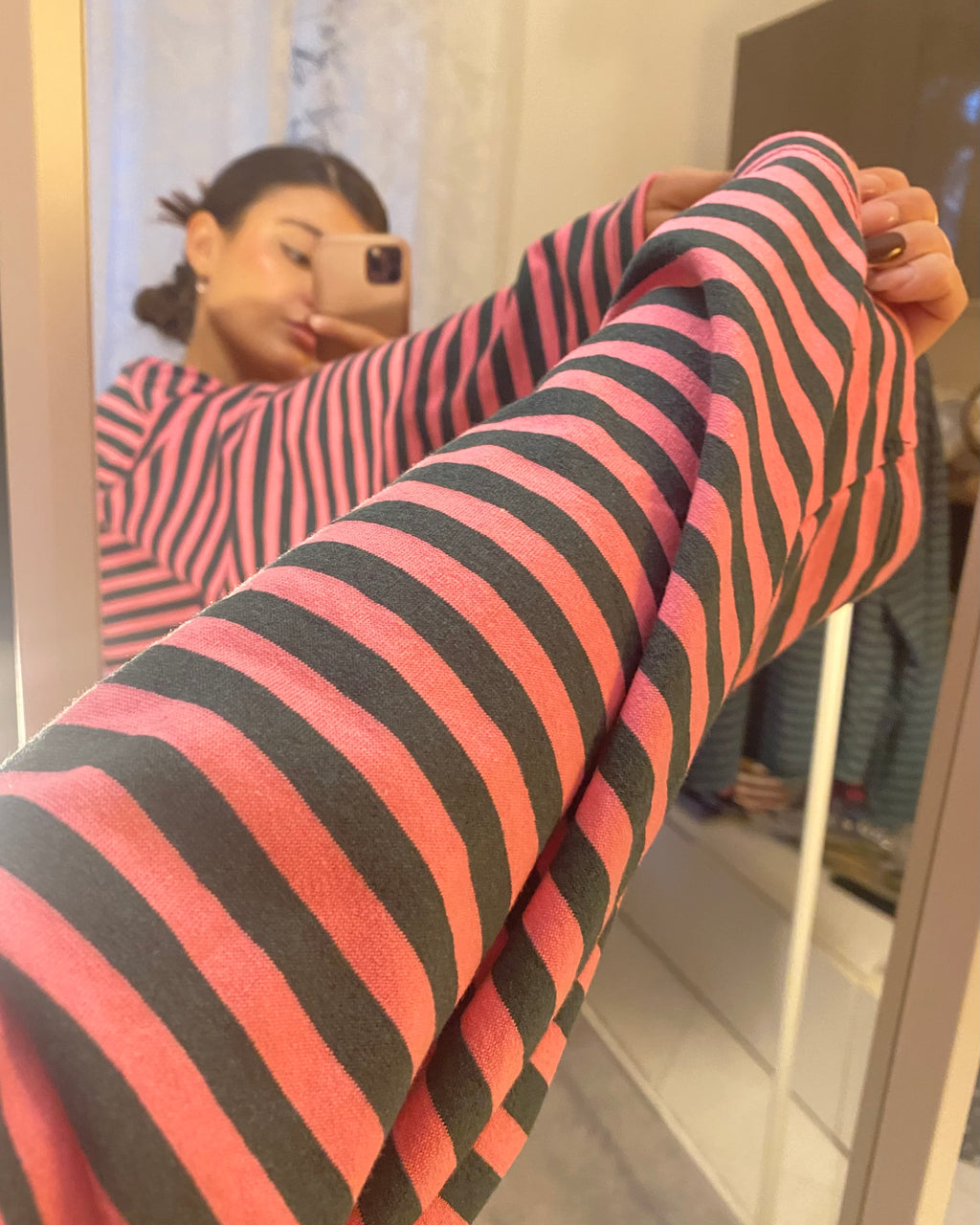 Shirt Starlet Verde scuro/Fucsia