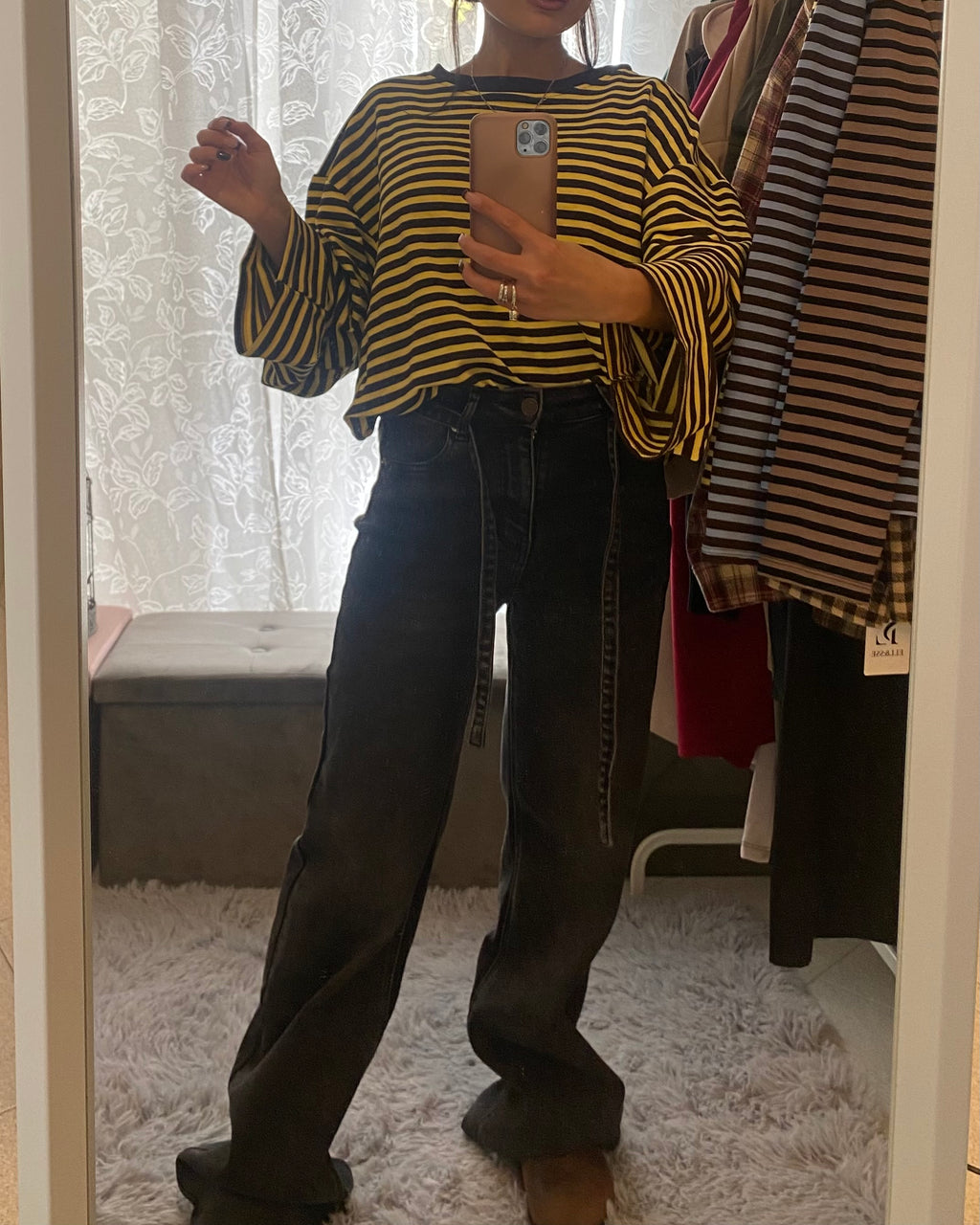 Shirt Starlet Gialla e marrone