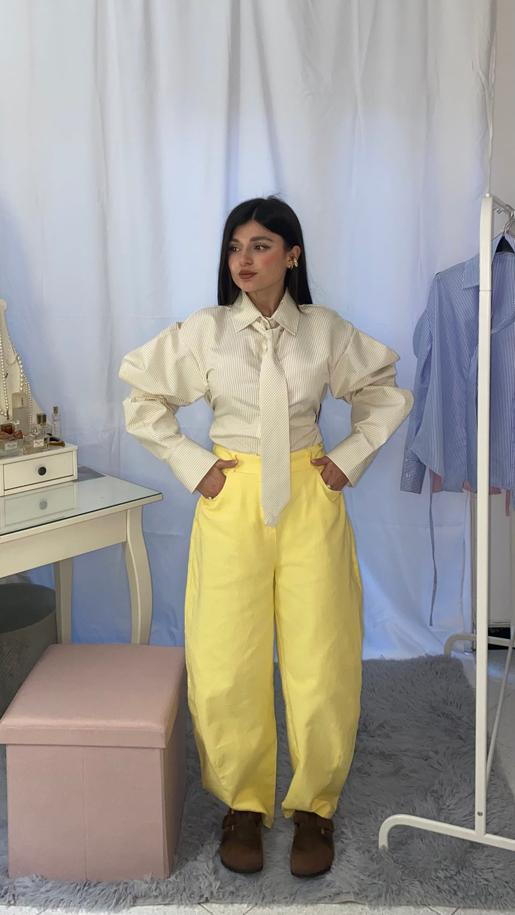 Camicia Maria gialla