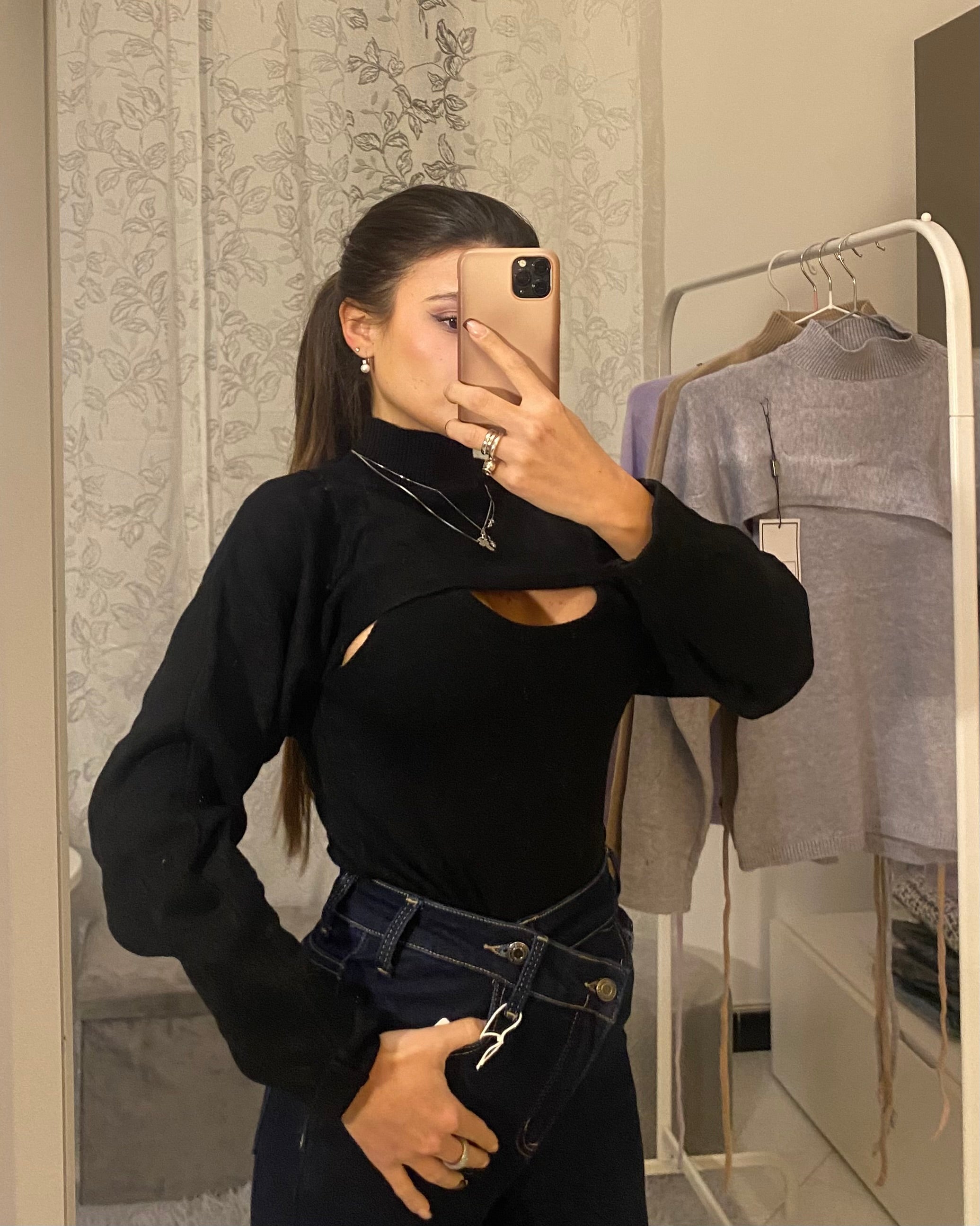 Coordinato Ginni nero