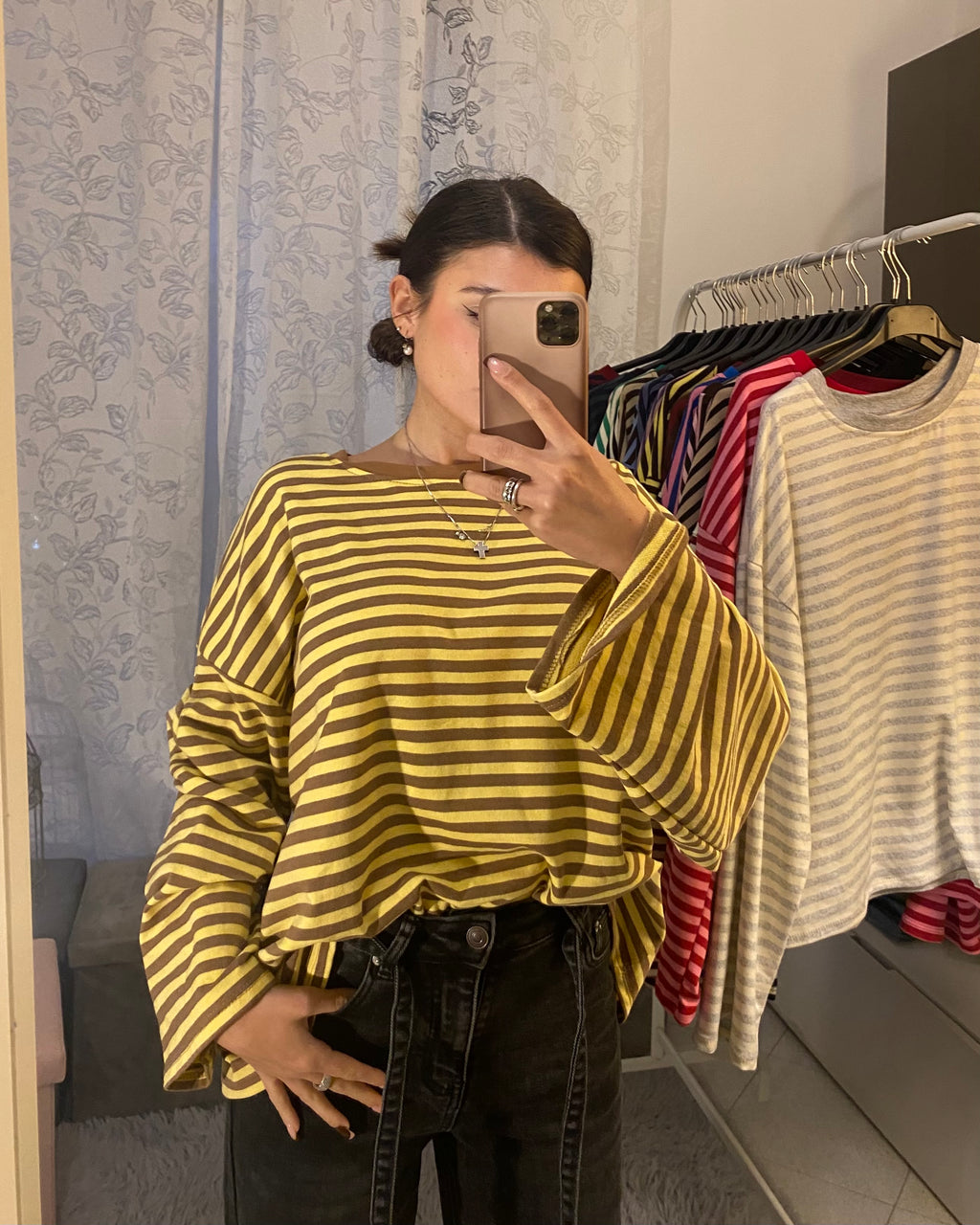 Shirt Starlet Gialla/Cammello